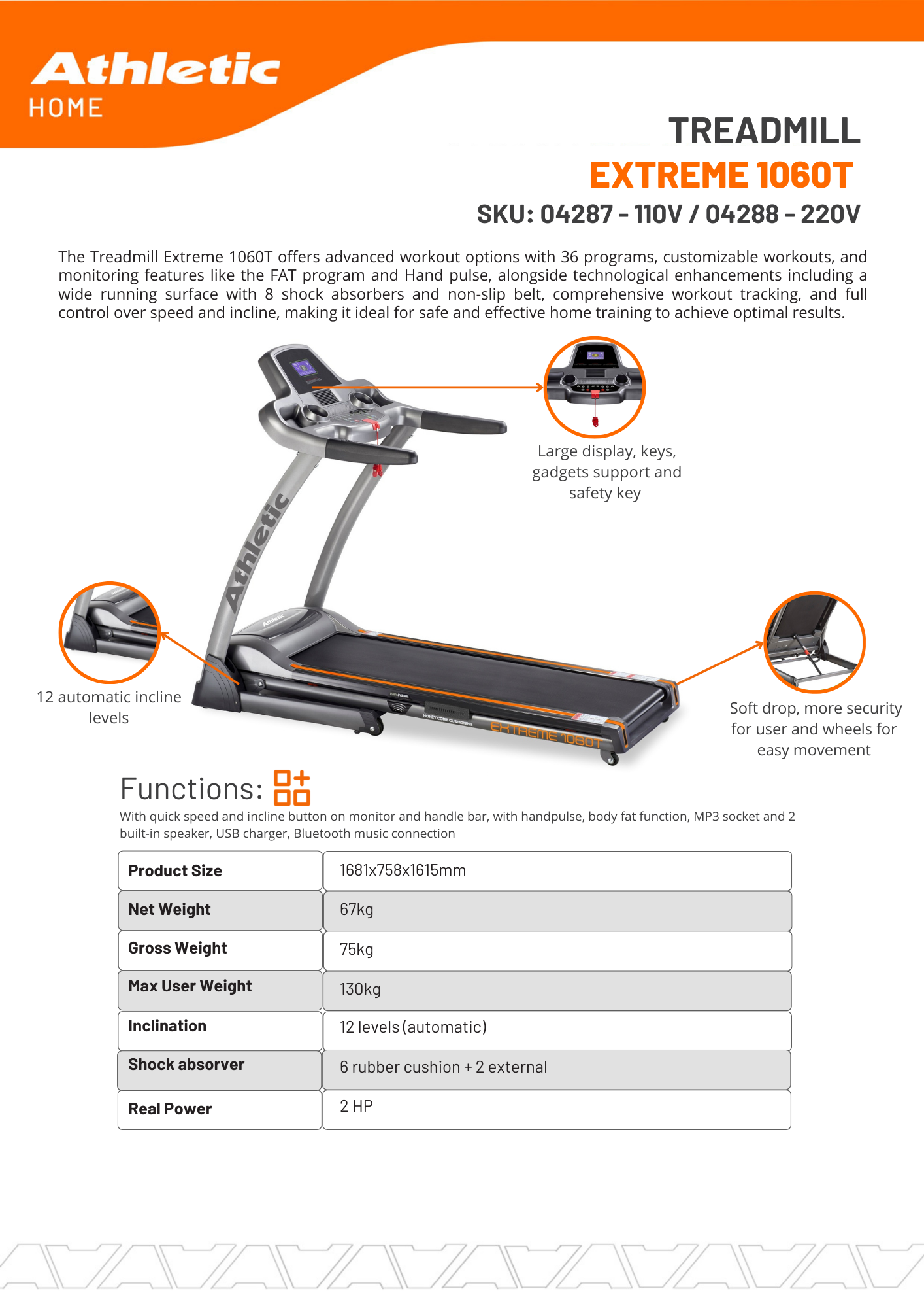 Extreme treadmill 2025